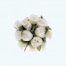 2.5" Diameter Poly Roses 12X12 | Ivory 2.5" Diameter Poly Roses 12X12 | Ivory